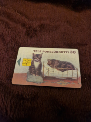 Puhelinkortti kissat