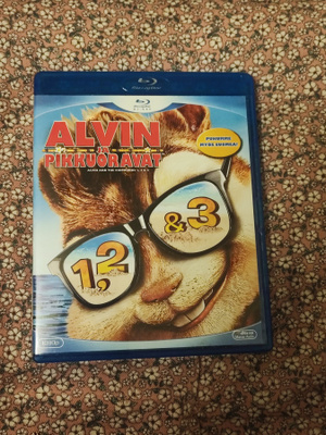 Alvin ja pikkuoravat 1-3 BLU-RAY