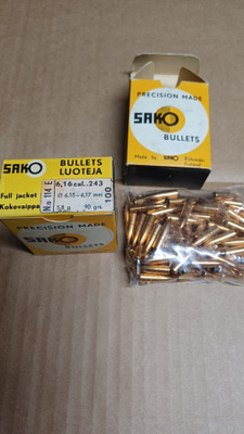 243 Sako luoteja 200 kpl
