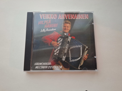 VEIKKO AHVENAINEN . HILPEÄ HANURI . cd (Nimikirjoituksella )