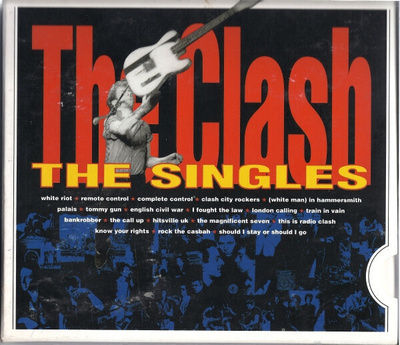 ** THE CLASH : The Singles ** CD Discbox slider