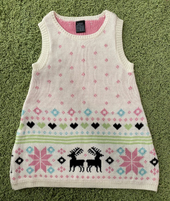 Talvinen neulemekko, koko 98/104 cm, uudenv.