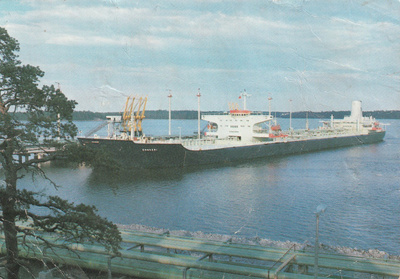 LAIVAKORTTI - M/T ENSKERI