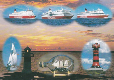 LAIVAKORTTI - M/S GABRIELLA, CINDERELLA JA MARIELLA