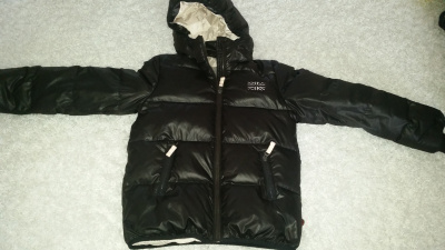 #### Pomp De Lux  uudenveroinen untuvatakki koko 134/140 ###
