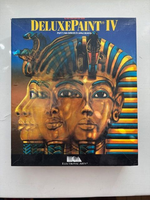 Deluxe Paint IV (CIB) Big Box - Amiga