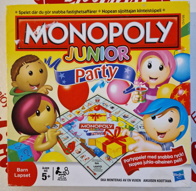 Monopoly Junior Party Lautapeli  2011