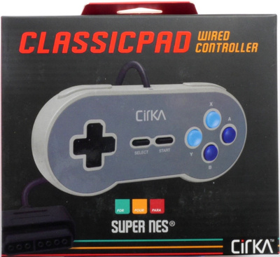 Cirka Wired Super Nintendo Controller