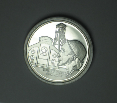 2006 BELGIA 10€ Erikoisraha Bois DU Cazier Proof