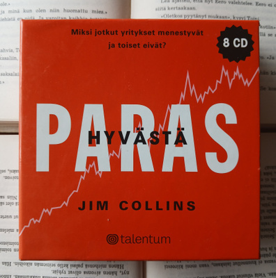 Jim Collins - Hyvästä paras (äänikirja, 8 CD)