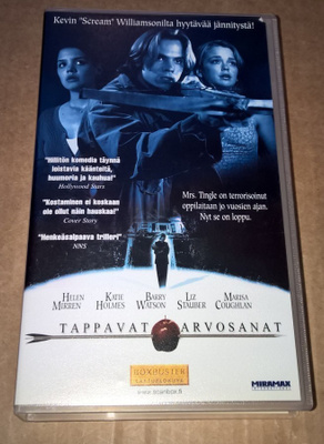 TAPPAVAT ARVOSANAT VHS JÄNNITYS / KOMEDIA 1999