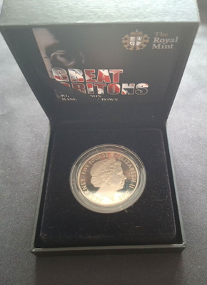 John Lennon Royal Mint Base Crown Coin- The Beatles