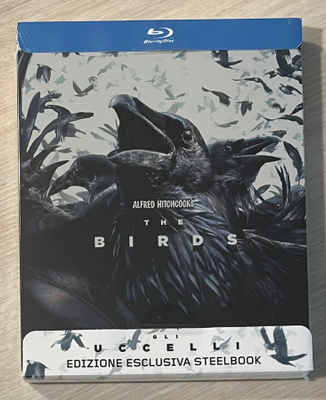 Hitchcock: LINNUT (1963) Limited Steelbook (UUSI)