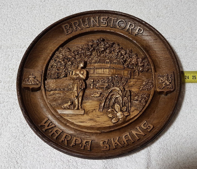 Brunstorp warpa skans RELIEFI vintage
