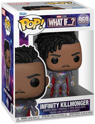 POP MARVEL 969 WHAT IF	(76 114)	infinity killmonger, bobble-