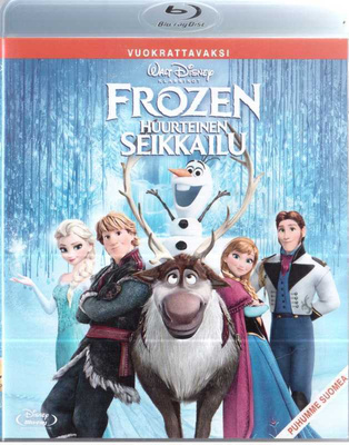 FROZEN HUURTEINEN SEIKKAILU blu-ray