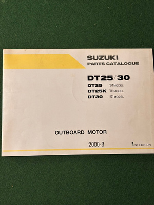 Suzuki DT 25/30 varaosaluettelo