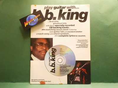 B.B. KING - PLAY GUITAR WITH.. NUOTTIKIRJA