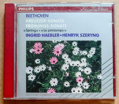 BEETHOVEN: Sonaatit ”Kevät” ja ”Kreutzer” – RI RM CD 1980/?