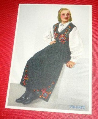 Valdres - Norja - Kansallispuku   (K7)