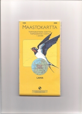 Maastokartta 1:50 000 Laihia