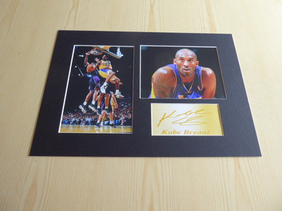 Kobe Bryant NBA Los Angeles Lakers valokuvat paspis A4