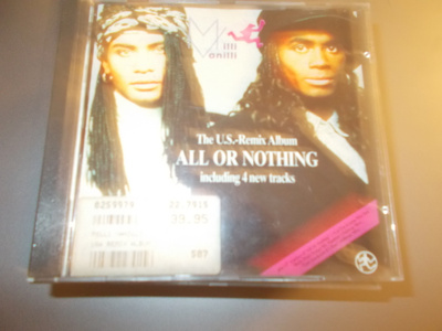 CD MILLI VANILLI ** ALL OR NOTHING **