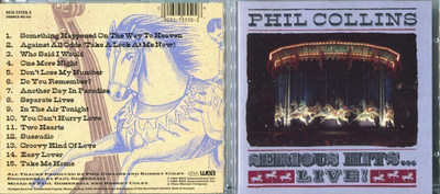 PHIL COLLINS . CD-LEVY . SERIOUS HITS... LIVE !