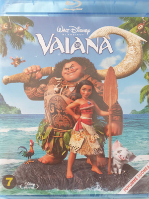 VAIANA BLU-RAY  SUOMIPUHE UUSI