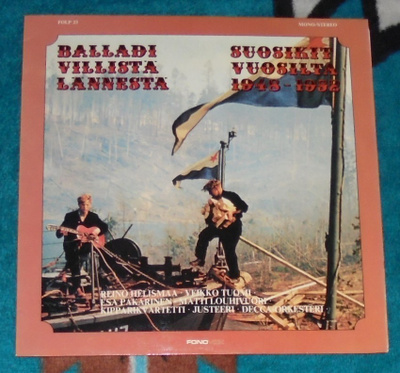 V/A ~ Balladi Villistä Lännestä ~ LP Suomi hitit 1948-1952