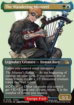 Magic the Gathering The Wandering Minstrel