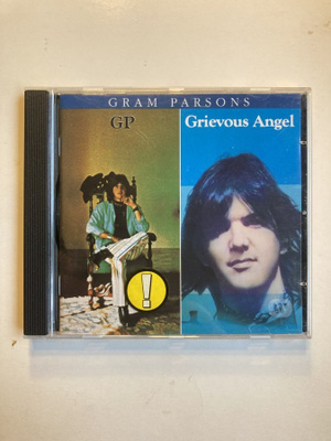 GRAM PARSONS: GP/Grievous Angel, ( LP x 2 >) CD