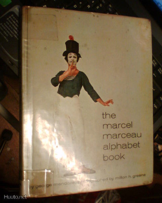 The Marcel Marceau alphabet book (1 p.1970) Sis. postikulut