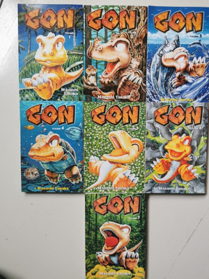 Gon Masashi Tanaka vol.1-7 koko sarja