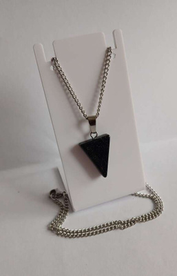 Kimalle T.Sin Hiekkakivi Kolmio / Stainless Steel ketju