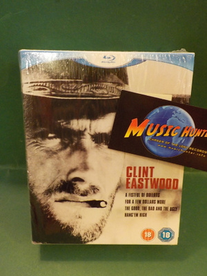 CLINT EASTWOOD 4 FILM COLLECTION UUSI 4x BLU-RAY BOKSI (W)