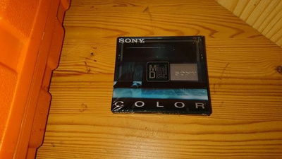 Sony Minidisc Color 74 musta 