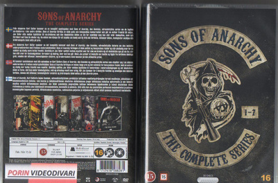 Sons Of Anarchy Complete	(37 793)	UUSI	-FI-	DVD	(1kot)	(30)
