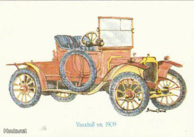 AUTOKORTTI - VAUXHALL VM 1909