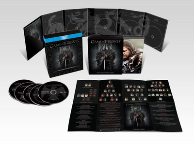 Game of Thrones season 1–7 • 7 × Ltd Digipak Box • 37×BD