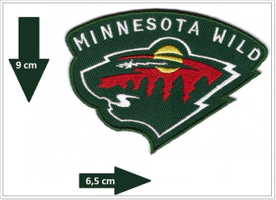 NHL - Minnesota Wild -kangasmerkki / hihamerkki