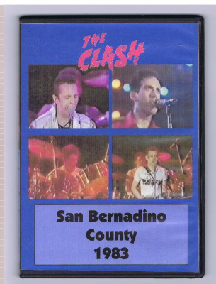 The Clash --- San Bernadino County 1983 DVDr