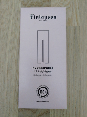 Uudet Finlayson pyykkipojat/pussinsulkijat