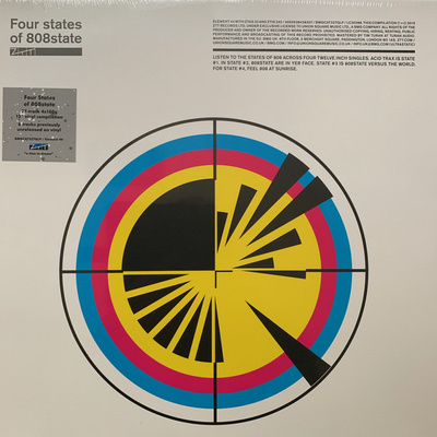 808state - Four States Of 808state 4LP BOX -UUSI, AVAAMATON