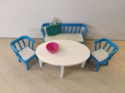 Lundby nukkekodin keittiön kalusteet