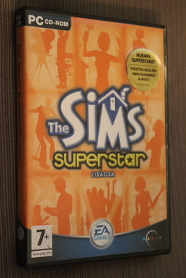 PC CD-ROM The Sims Superstar lisäosa ( 2003 )