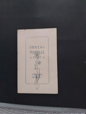 1 Onnea vuodelle 1907