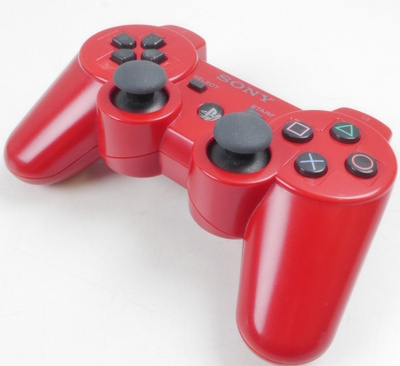 PS3 Dualshock 3 Red Controller (Refurbished)