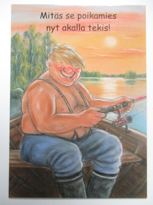 HÖRÖLÄ - Mitäs se poikamies akalla tekis T-0053