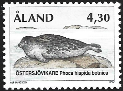 Åland 1997  Yleism Jääkauden reliktit  4,30 mk ** LaPe 126